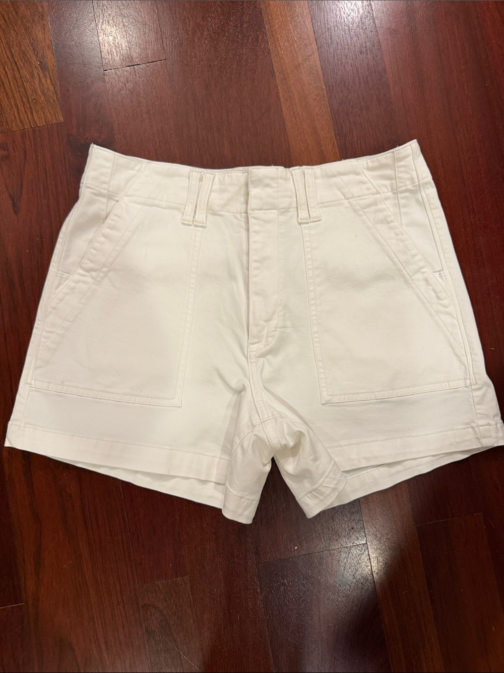 Pistola Marissa High Rise Utility White Short